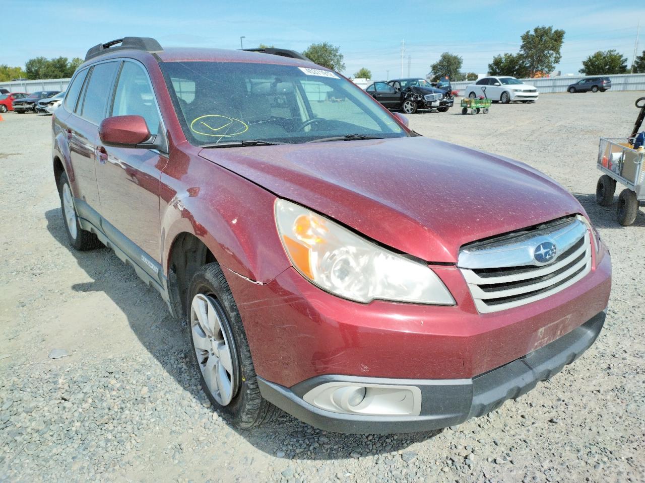 Снимка 1 от търг – 2011 SUBARU OUTBACK 2. с VIN 4S4BRBFC0B3438803