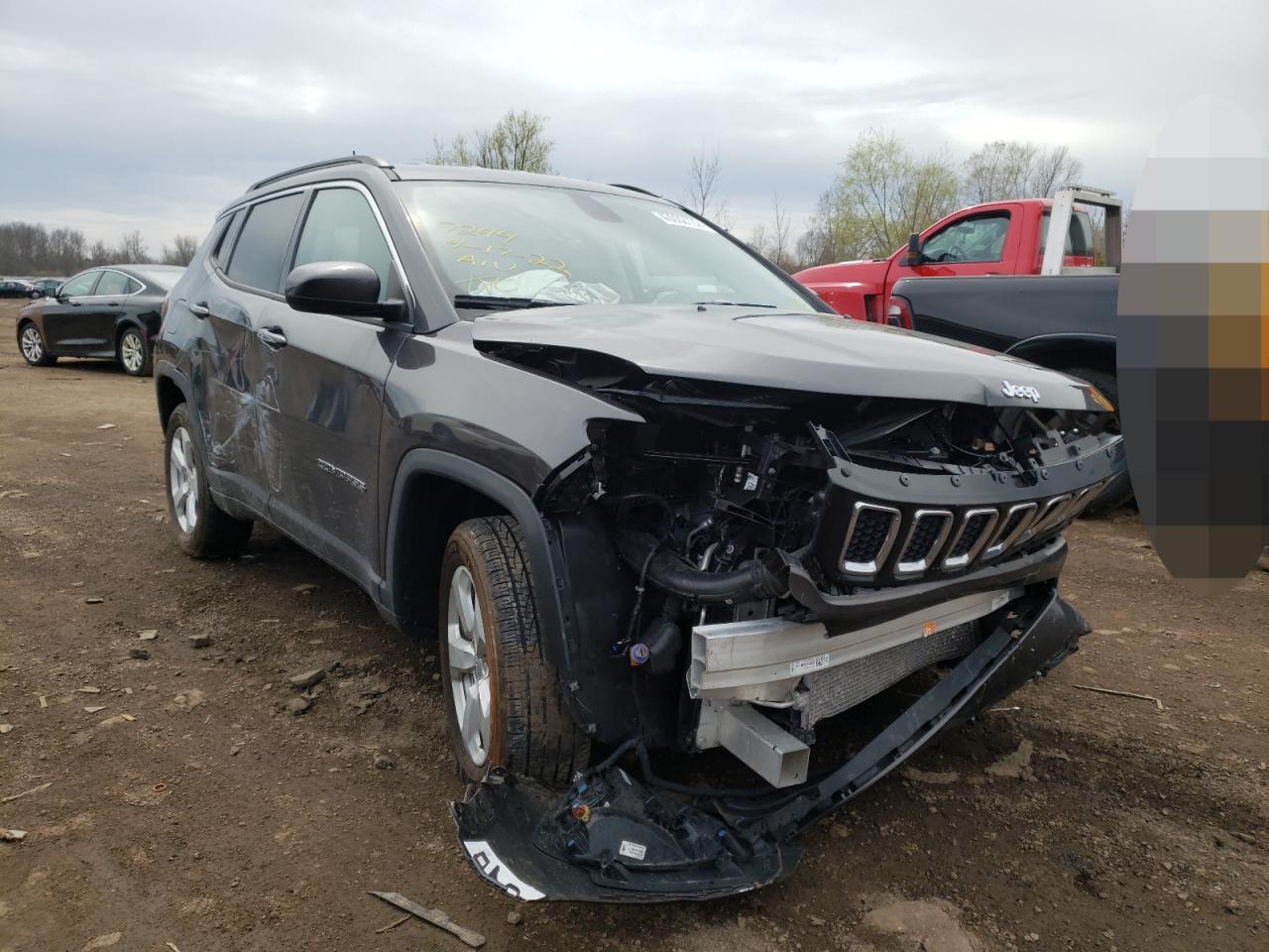 Photo 9 from auction – 2021 JEEP COMPASS LA with VIN 3C4NJDBB9MT500840