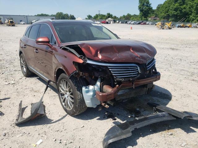 LINCOLN MKX RESERV 2016 with VIN 2LMTJ8LP2GBL32564 - Photo from auction