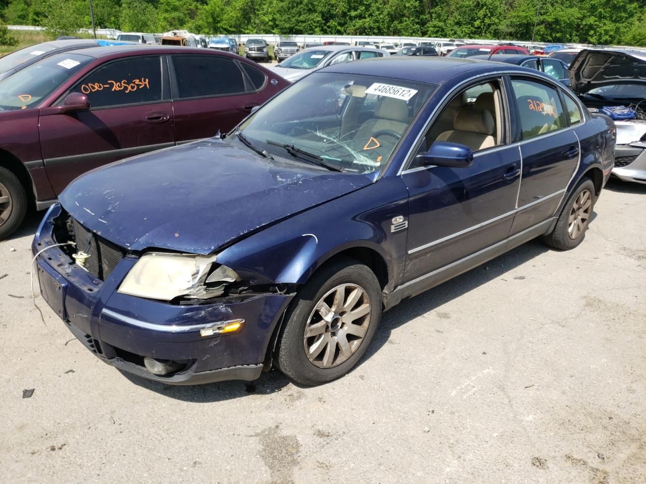 Photo 2 from auction – 2003 VOLKSWAGEN PASSAT GLS with VIN WVWPD63B23E018011