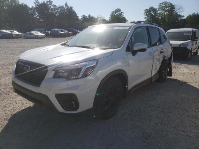 Photo 2 from auction – 2021 SUBARU FORESTER S with VIN JF2SKARC6MH564184
