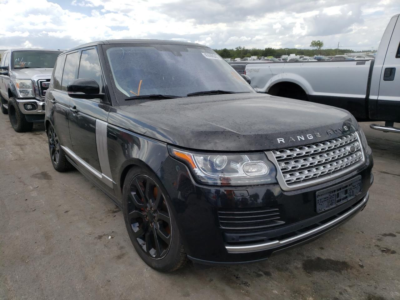 LAND ROVER RANGE ROVE 2016 with VIN SALGS2VF2GA256137 - Photo from auction