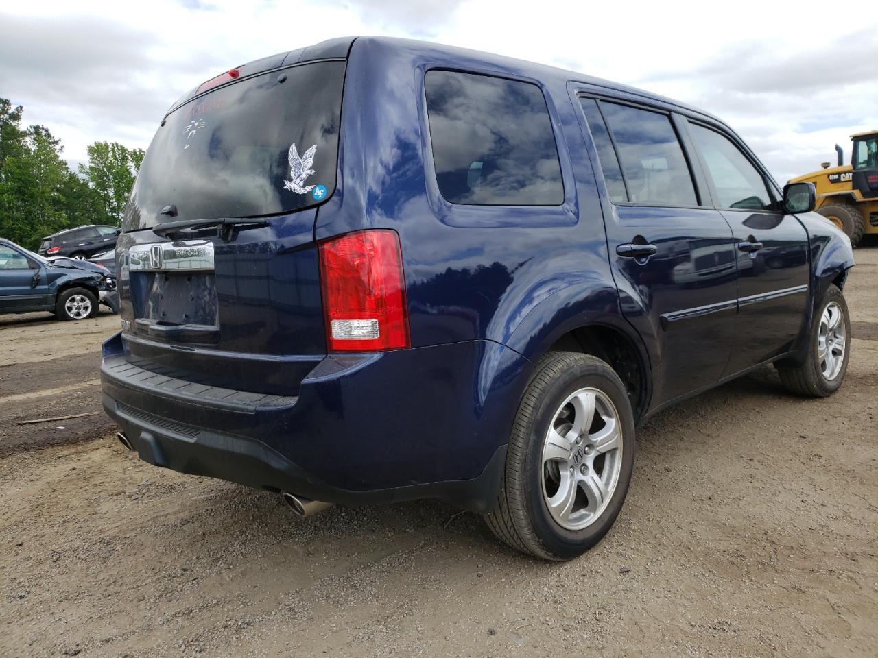 Photo 4 from auction – 2015 HONDA PILOT EXL with VIN 5FNYF3H54FB021477