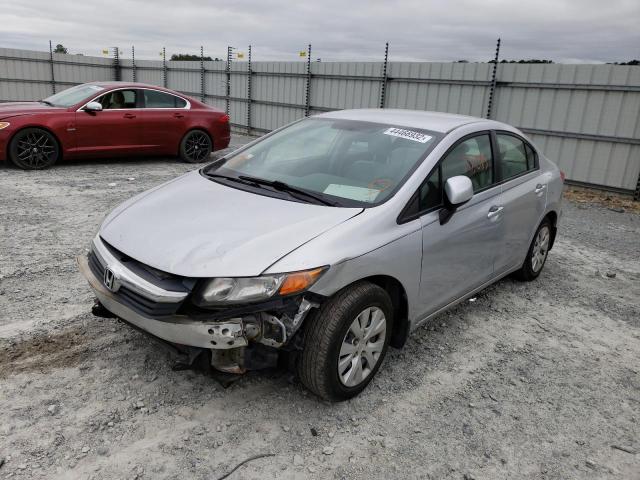 Photo 2 from auction – 2012 HONDA CIVIC LX with VIN 2HGFB2F52CH598421