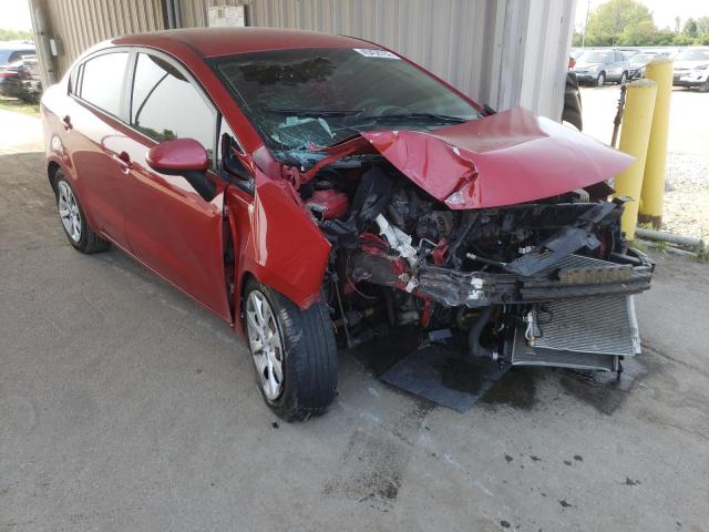 KIA RIO LX 2015 with VIN KNADM4A35F6467925 - Photo from auction