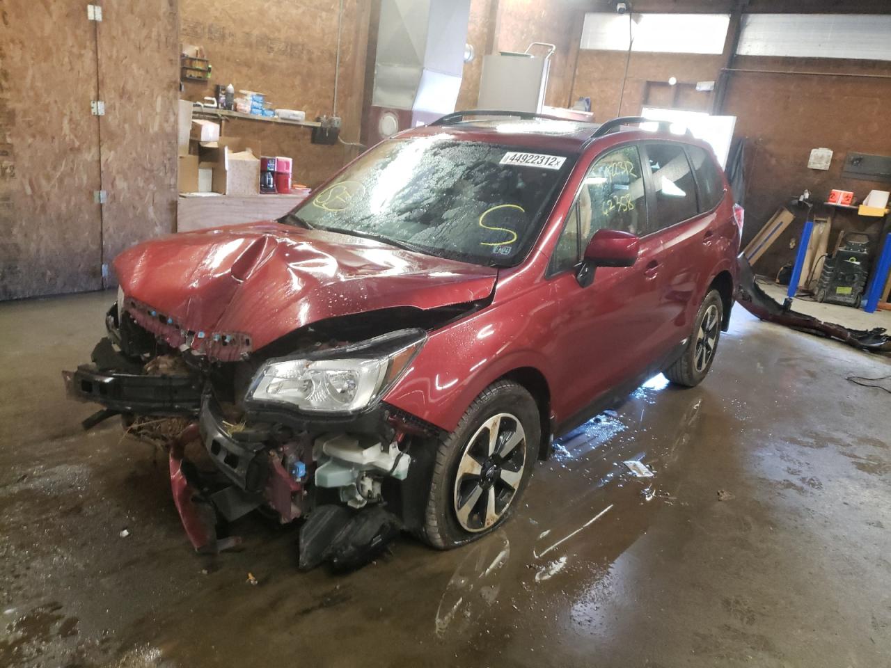 Photo 2 from auction – 2017 SUBARU FORESTER 2 with VIN JF2SJAEC1HG498096