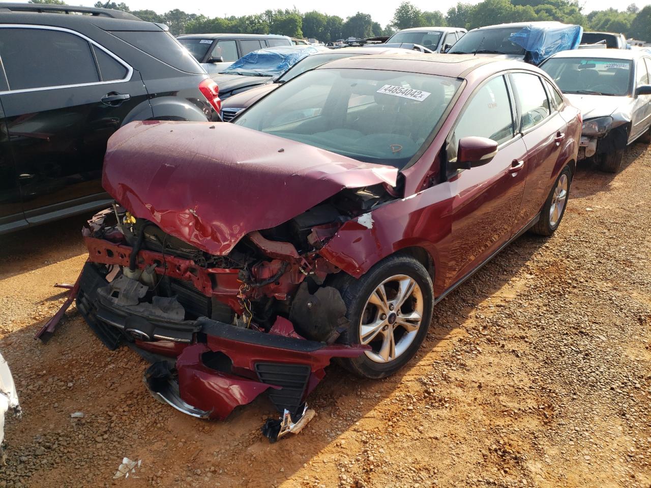 Photo 10 from auction – 2014 FORD FOCUS SE with VIN 1FADP3F21EL190488