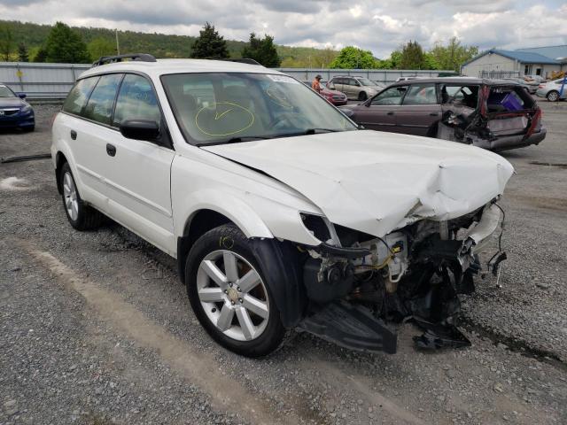 SUBARU OUTBACK 2. 2008 with VIN 4S4BP61C587342641 - Photo from auction