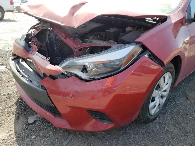 Photo 9 from auction – 2014 TOYOTA COROLLA L with VIN 5YFBURHE7EP145681