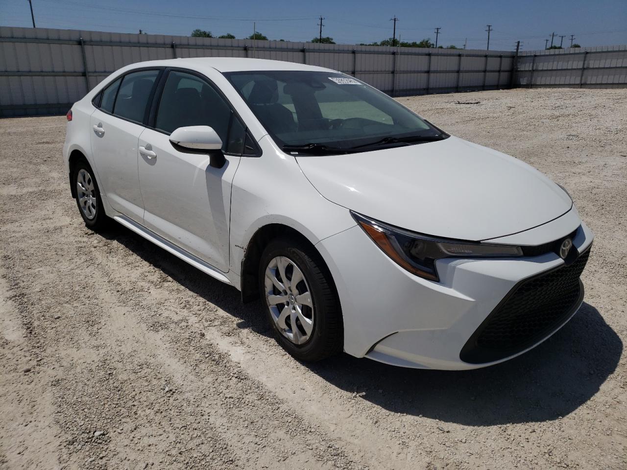 Photo 1 from auction – 2021 TOYOTA COROLLA LE with VIN 5YFEPMAE3MP197518