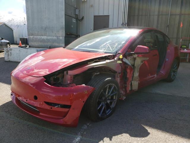 Photo 2 from auction – 2022 TESLA MODEL 3 with VIN 5YJ3E1EA5NF102487