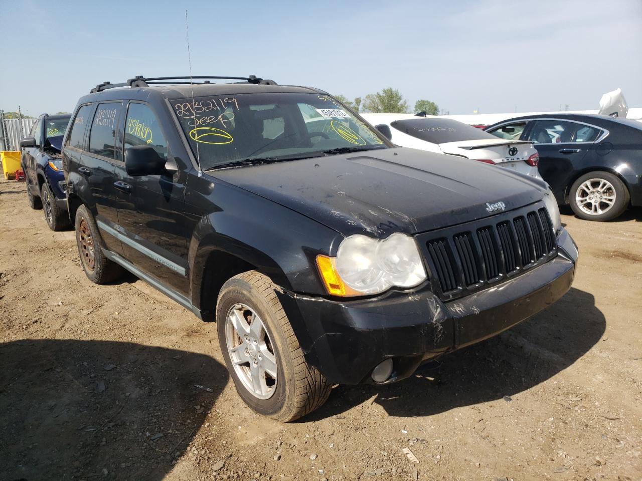 JEEP GRAND CHER 2008 with VIN 1J8GR48K48C163206 - Photo from auction