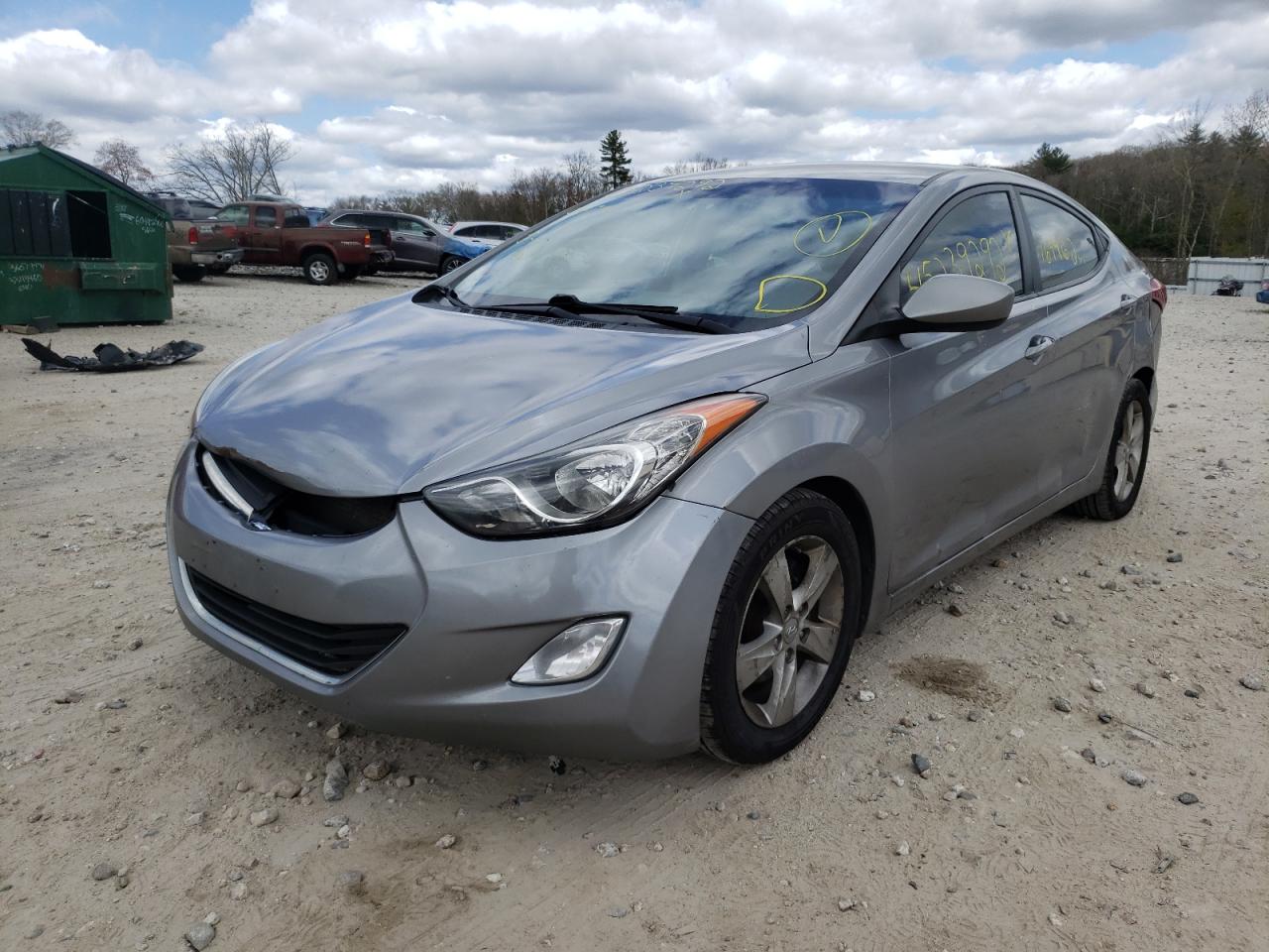 Photo 2 from auction – 2011 HYUNDAI ELANTRA GL with VIN KMHDH4AEXBU097033