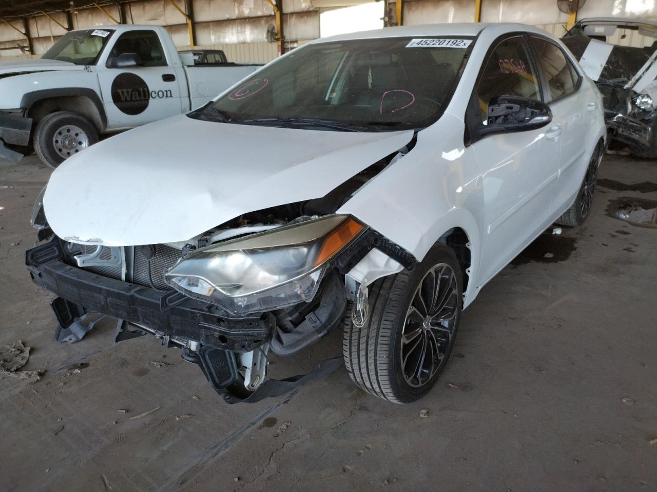 Photo 2 from auction – 2015 TOYOTA COROLLA L with VIN 5YFBURHE9FP236100