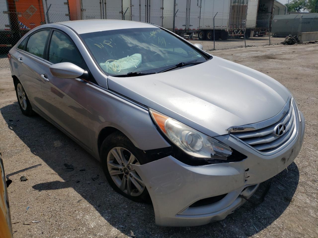 HYUNDAI SONATA GLS 2011 with VIN 5NPEB4AC7BH164979 - Photo from auction