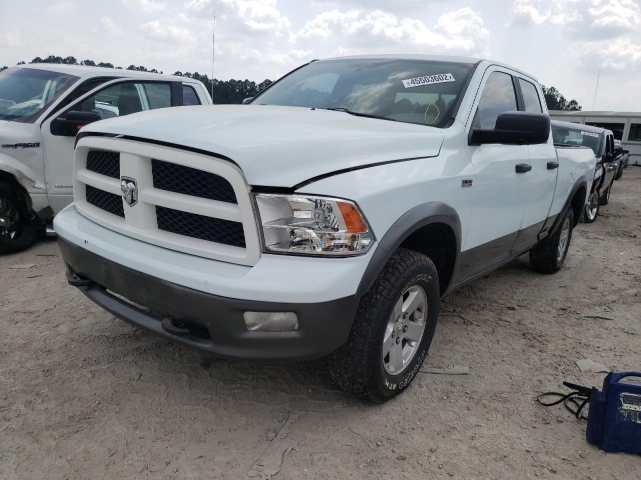Photo 2 from auction – 2012 DODGE RAM 1500 S with VIN 1C6RD7GT9CS119735