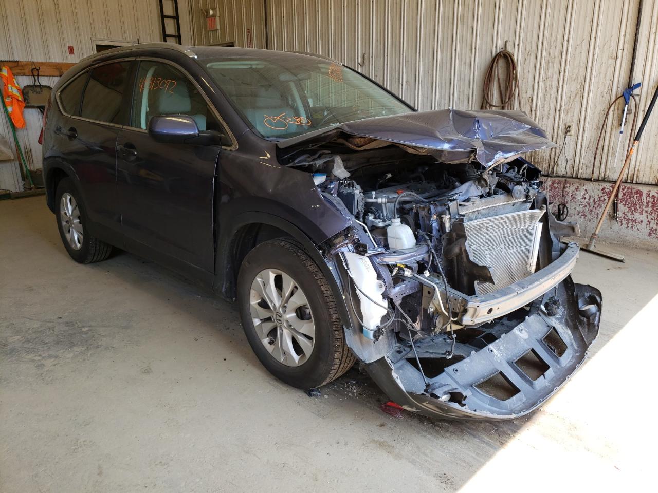 Photo 1 from auction – 2013 HONDA CR-V EXL with VIN 5J6RM4H75DL063579