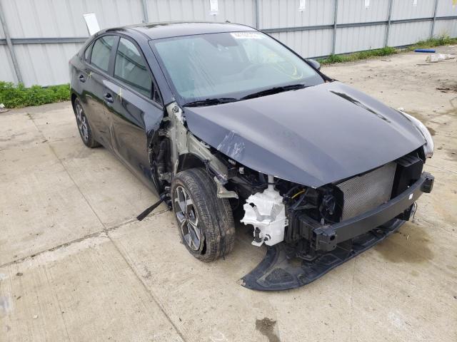 KIA FORTE FE 2020 with VIN 3KPF24ADXLE186896 - Photo from auction