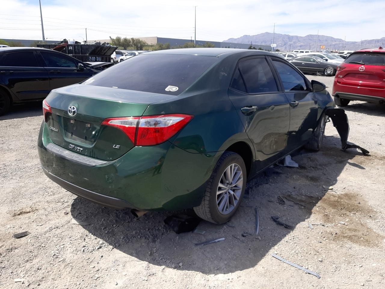 Photo 4 from auction – 2014 TOYOTA COROLLA L with VIN 5YFBURHE5EP155982