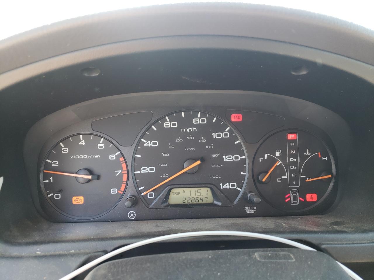 Photo 8 from auction – 2000 HONDA ODYSSEY LX with VIN 2HKRL1855YH504773