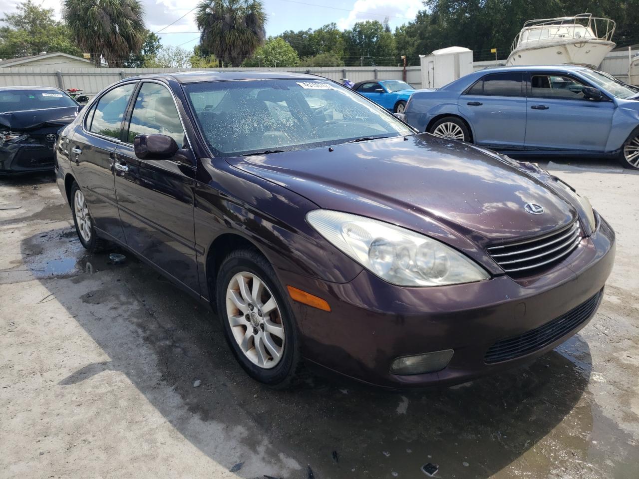 LEXUS ES 300 2002 with VIN JTHBF30G525029195 - Photo from auction