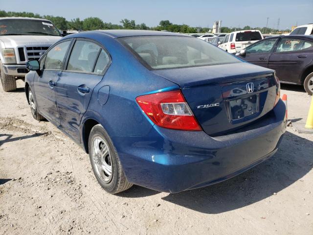 Photo 3 from auction – 2012 HONDA CIVIC LX with VIN 2HGFB2F50CH560640