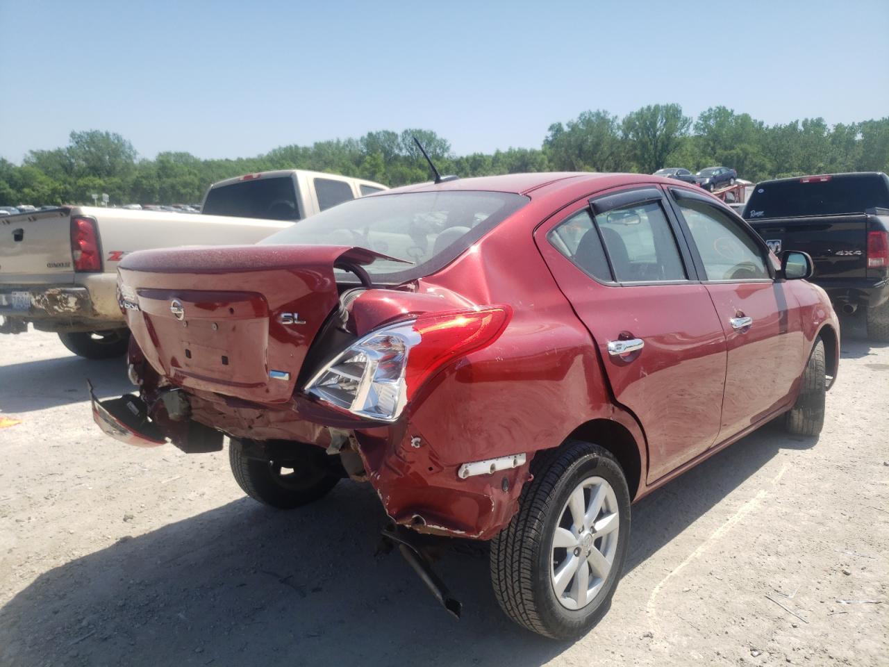 Photo 4 from auction – 2012 NISSAN VERSA with VIN 3N1CN7AP7CL823019