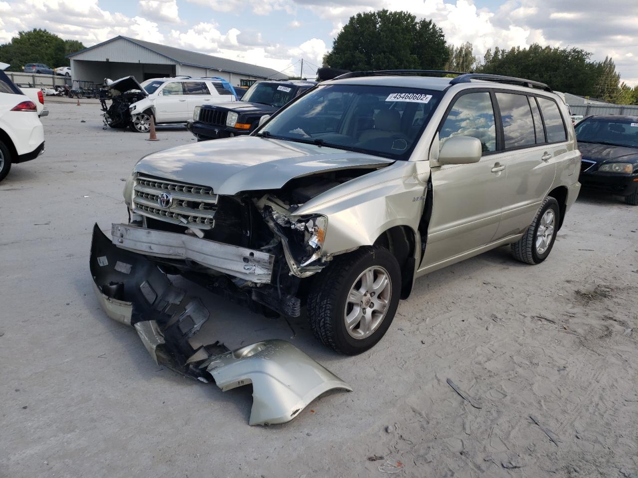 Photo 2 from auction – 2002 TOYOTA HIGHLANDER with VIN JTEGF21AX20061094