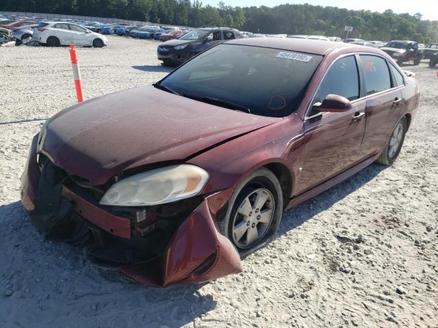 Photo 2 from auction – 2009 CHEVROLET IMPALA 1LT with VIN 2G1WT57K991280551
