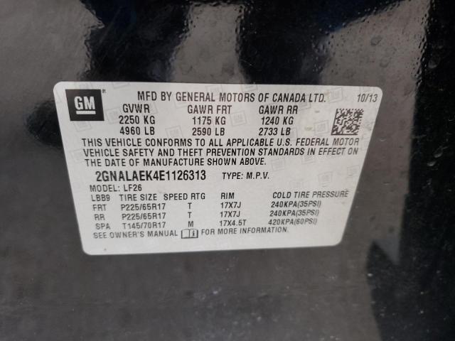 Photo 10 from auction – 2014 CHEVROLET EQUINOX LS with VIN 2GNALAEK4E1126313