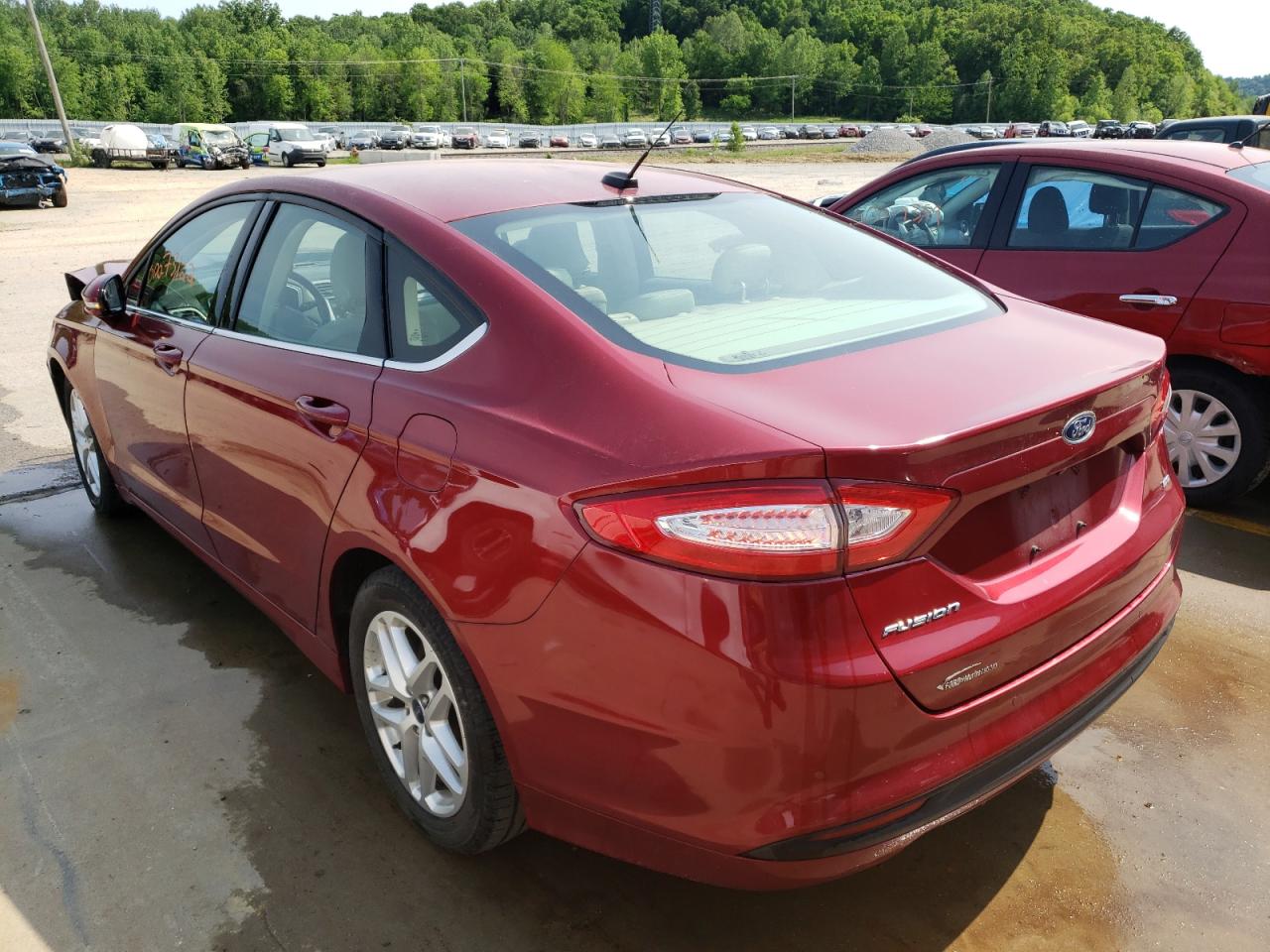 Photo 3 from auction – 2015 FORD FUSION SE with VIN 3FA6P0H71FR242060