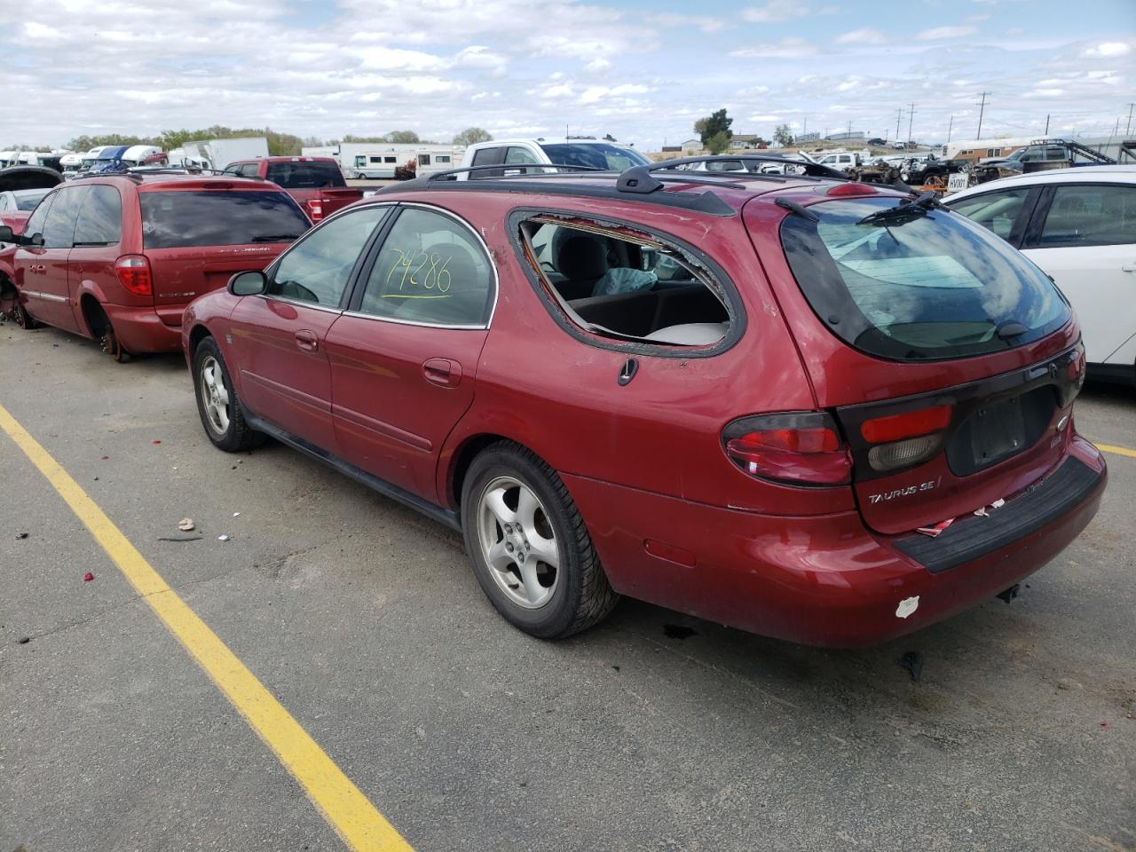 Photo 3 from auction – 2003 FORD TAURUS SE with VIN 1FAHP58S83A266789
