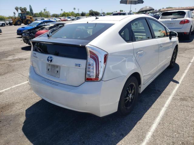 Photo 4 from auction – 2013 TOYOTA PRIUS with VIN JTDKN3DU0D5674053