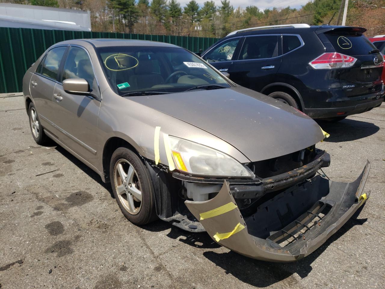 HONDA ACCORD EX 2003 with VIN JHMCM56683C048728 - Photo from auction