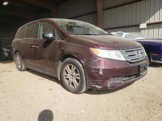 HONDA ODYSSEY EX 2013 with VIN 5FNRL5H47DB027481 - Photo from auction