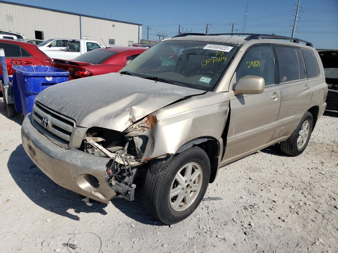 Photo 2 from auction – 2005 TOYOTA HIGHLANDER with VIN JTEGP21A350087540