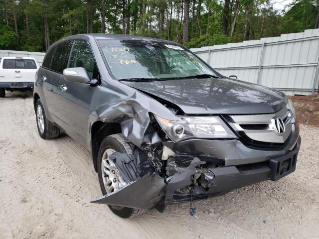 ACURA MDX 2008 with VIN 2HNYD28208H509998 - Photo from auction