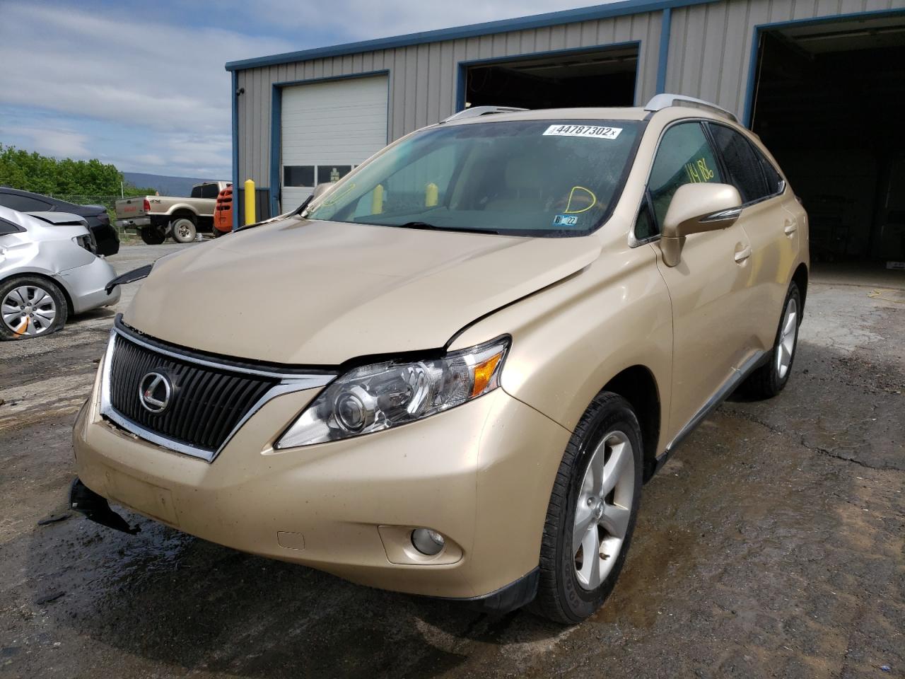 Photo 2 from auction – 2010 LEXUS RX 350 with VIN 2T2BK1BA1AC024762