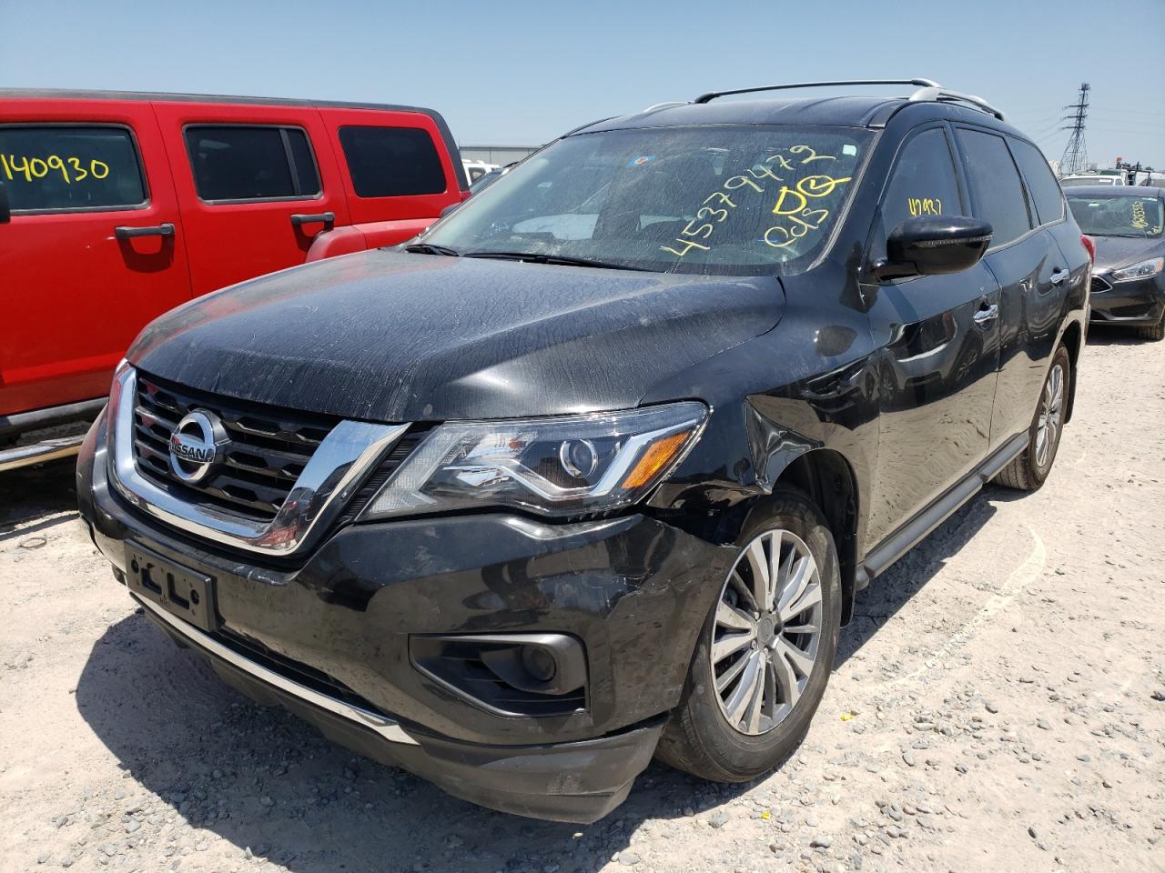 Photo 2 from auction – 2020 NISSAN PATHFINDER with VIN 5N1DR2AN2LC587779