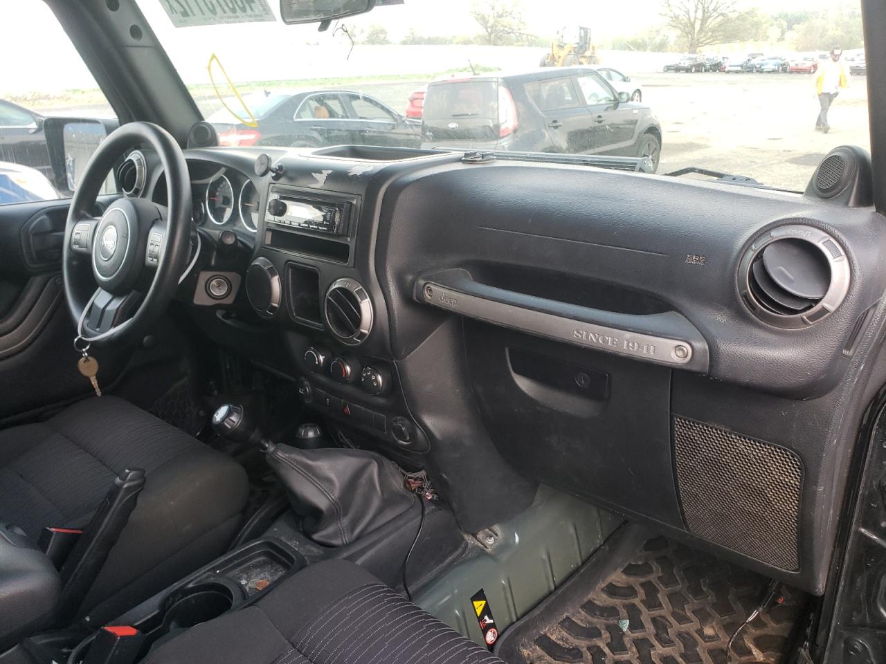 Photo 9 from auction – 2012 JEEP WRANGLER S with VIN 1C4AJWAG0CL193818