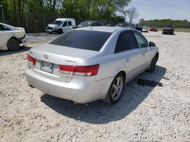 Photo 4 from auction – 2007 HYUNDAI SONATA with VIN 5NPEU46F67H295017