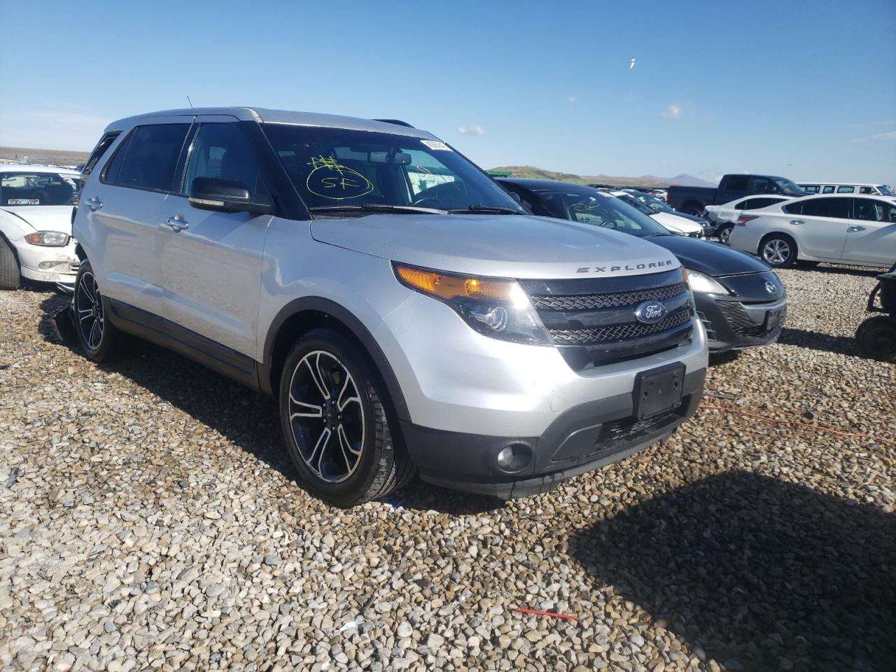 FORD EXPLORER S 2014 with VIN 1FM5K8GT7EGA80051 - Photo from auction