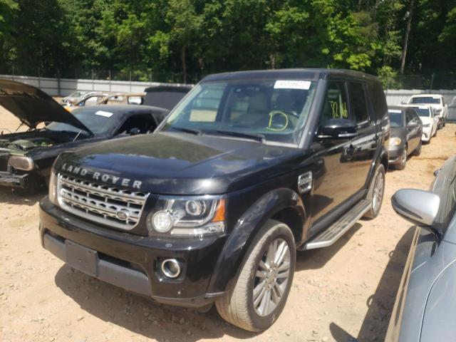 Photo 2 from auction – 2015 LAND ROVER LR4 HSE LU with VIN SALAK2V68FA775178