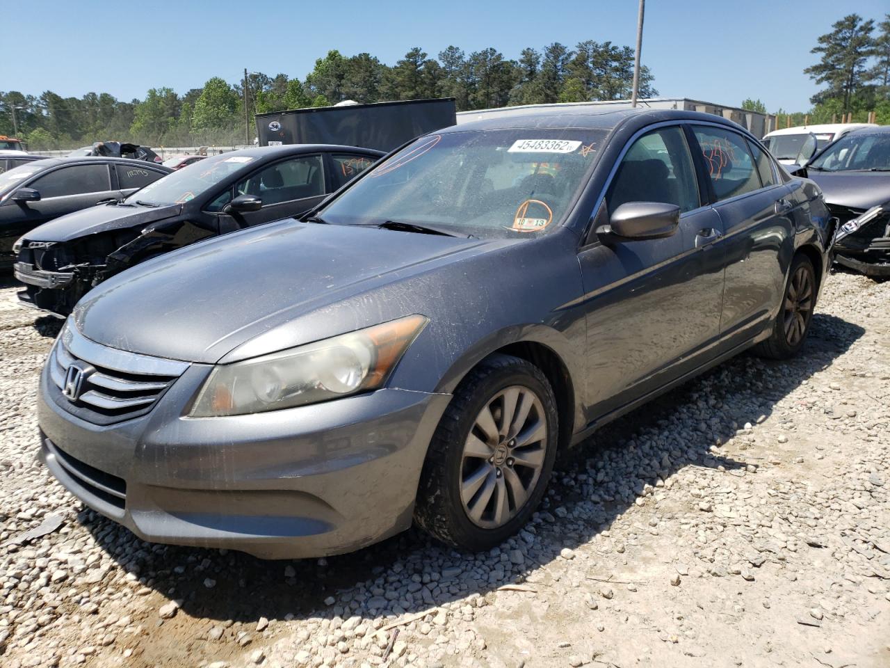 Photo 2 from auction – 2011 HONDA ACCORD EX with VIN 1HGCP2F72BA132054