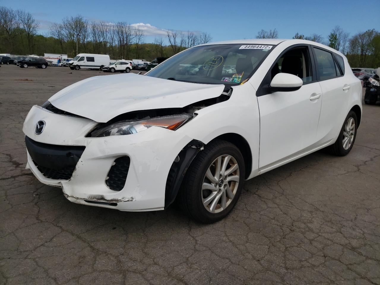 Photo 2 from auction – 2013 MAZDA 3 I with VIN JM1BL1LP2D1743998