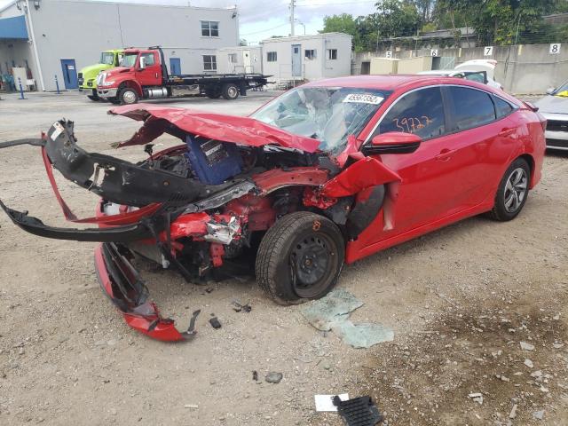 Photo 2 from auction – 2019 HONDA CIVIC LX with VIN 2HGFC2F68KH512999