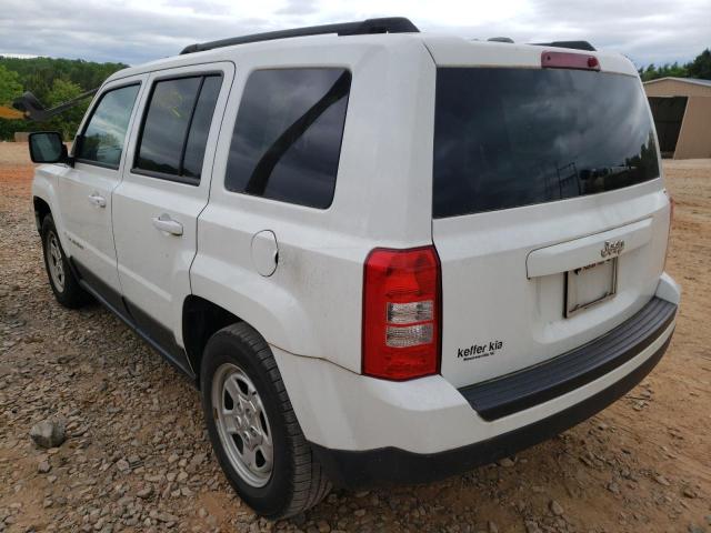 Photo 3 from auction – 2016 JEEP PATRIOT SP with VIN 1C4NJPBA4GD754099