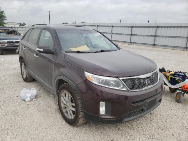 Photo 1 from auction – 2015 KIA SORENTO LX with VIN 5XYKT3A62FG557340
