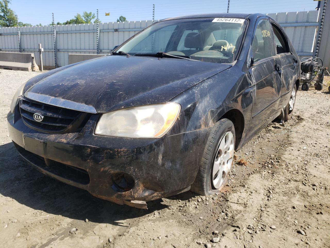 Photo 2 from auction – 2006 KIA SPECTRA LX with VIN KNAFE121465341062