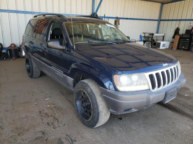 JEEP GRAND CHER 2002 with VIN 1J4GW48S82C265884 - Photo from auction